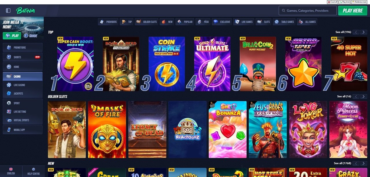 Betinia Casino Casino